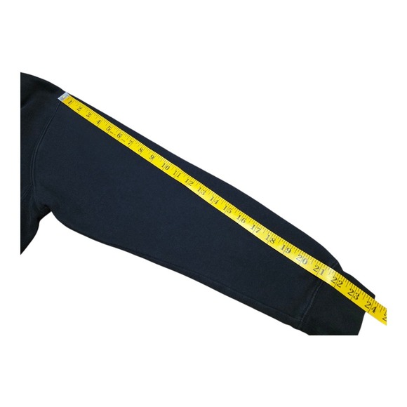 Nike Men Crew Neck Sweatshirt Black Small Skater Logo Casual Streetwear Swoosh - Picture 8 of 9